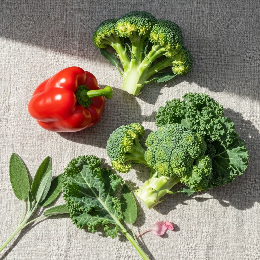 Warzywa liściaste i różnorodne